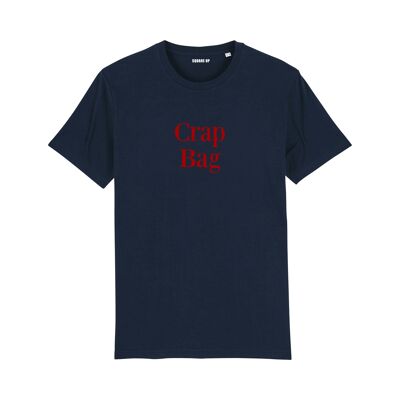 "Crap Bag" T-shirt - Men - Color Navy Blue