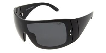 SASHA Premium - Monture noire avec verres polarisés gris 1