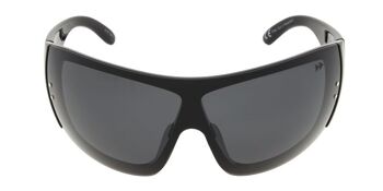 SASHA Premium - Monture noire avec verres polarisés gris 2