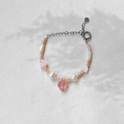 BRACELET "L'amour est partout" argent