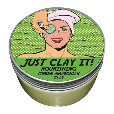 EcoU Just clay it Green facemask