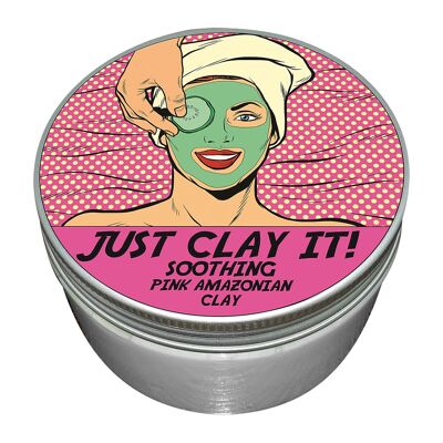 EcoU Just clay it Pink facemask