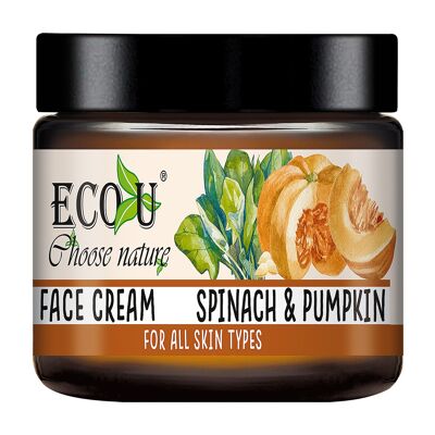EcoU Spinach&Pumpkin face cream