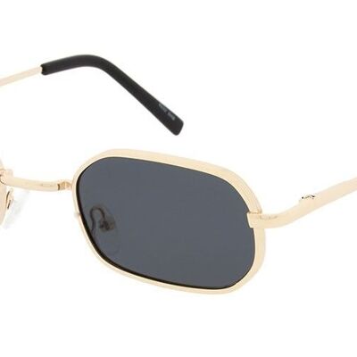 CARL - Light Gold Frame with Grey Lenses