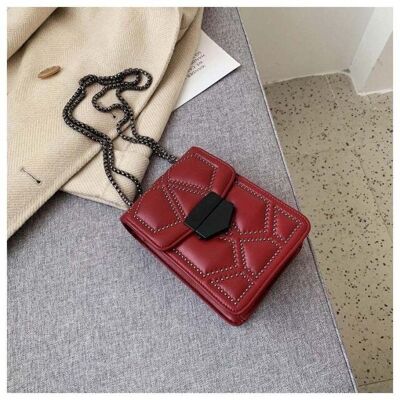 Chain Bag - Red