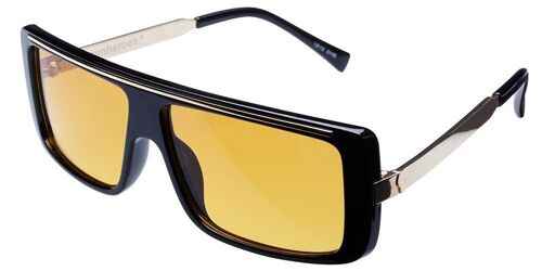 OBI - Black Frame with Orange Lenses