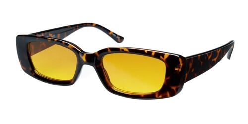 VERTIGO - Tortoise Frame with Orange Lenses