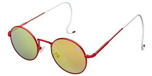 YAMOTO - Red Frame with Red Mirrored Lenses