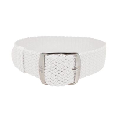 Bracelet Blanc Polaire - Argent