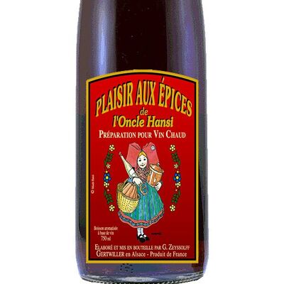 Uncle Hansi's Red Spice Pleasure (mulled wine)
