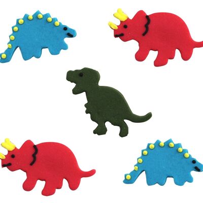 Assortiment de décorations de dinosaure Sugarcraft