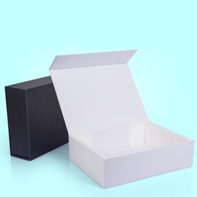 Paper box, 10 pieces set - White