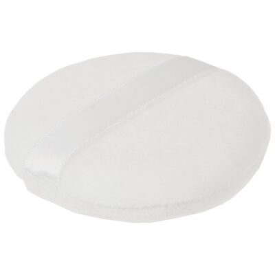 Powder puff white, diameter 7 cm