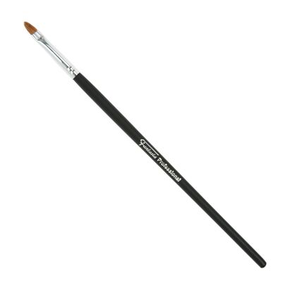 Lip brush, red sable/synthetic hair mix, length 17.5 cm