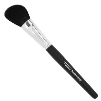 Blusher brush slanted, natural hair, length: 19.5 cm