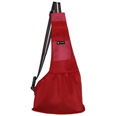 Pet Carrier - mesh red - S
