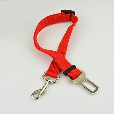 Pet Seat Belt - Red