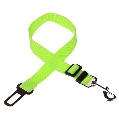 Pet Seat Belt - green