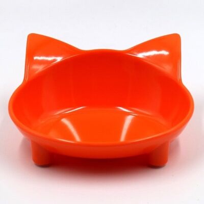 Cat Bowl - Orange - China