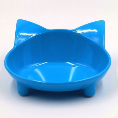 Cat Bowl - Blue - China