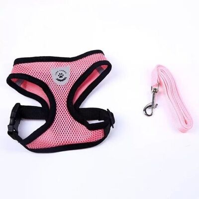 Cat Dog Collar - Pink - S