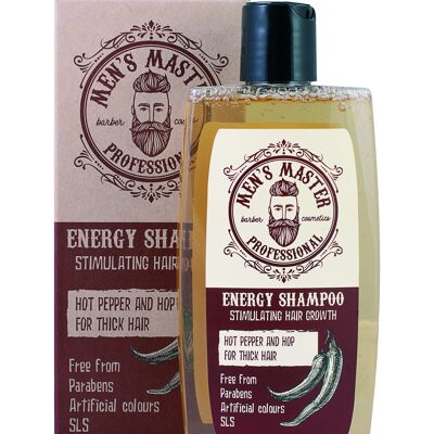 Energy Shampoo - stimola la crescita dei capelli - 260 ml