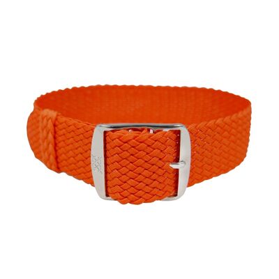 Bracelet Orange Tangerine - Argent