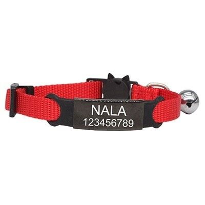 Collar - Red Black