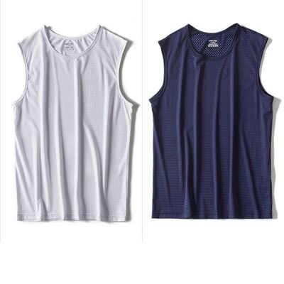 Mesh - White Blue - L 50-60KG