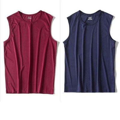 Mesh - Red Blue - 4XL 90-105KG