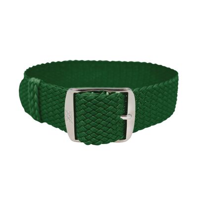 Bracelet Vert Emeraude - Argent
