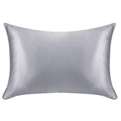 1 pair Silk - silver gray - 51x66 cm