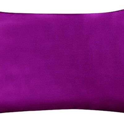 1 pair Silk - violet - 51x66 cm