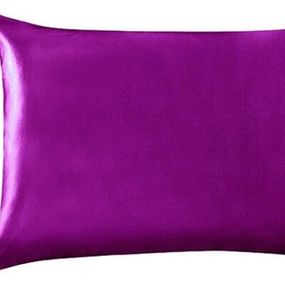 1 pair Silk - violet - 51x76 cm