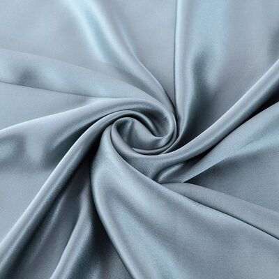 1 pair Silk - Sea blue - 51x91 cm