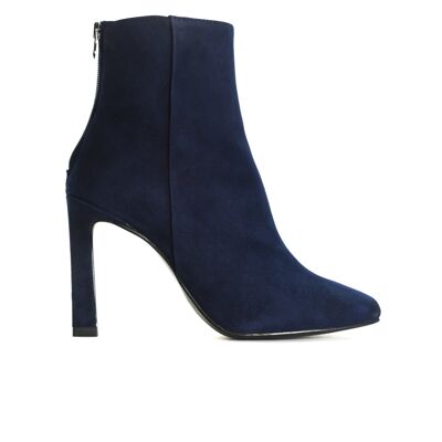 Lavrio Navy Suede Booties
