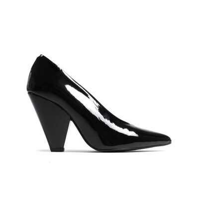 Omatu Black Patent Leather