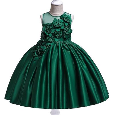 Petal - Dark green - 3T