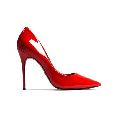 Teeva Red Patent Leather