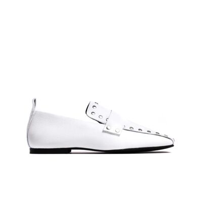 Ego White Leather