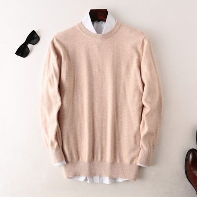 Cashmere 100 Round - Beige - XXL