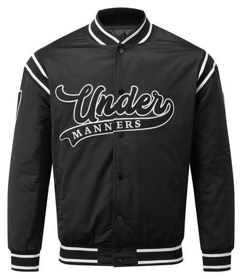 Under Manners Swoosh Logo Bomber Jacket