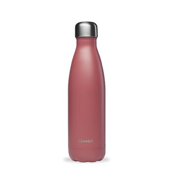 Bouteille thermos 500 ml, bois de rose mat 1