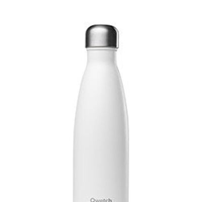 Thermoflasche 500 ml, Matt weiß