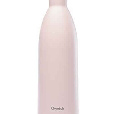 Botella termo 1000 ml, rosa pastel
