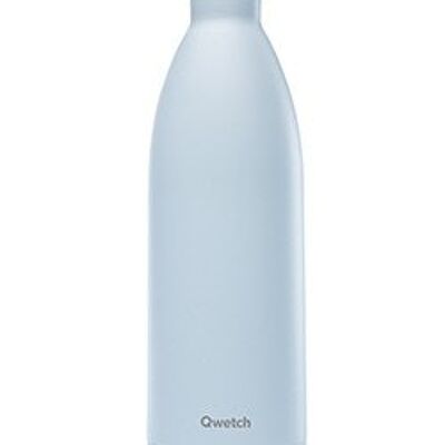 Botella termo 1000 ml, azul claro pastel