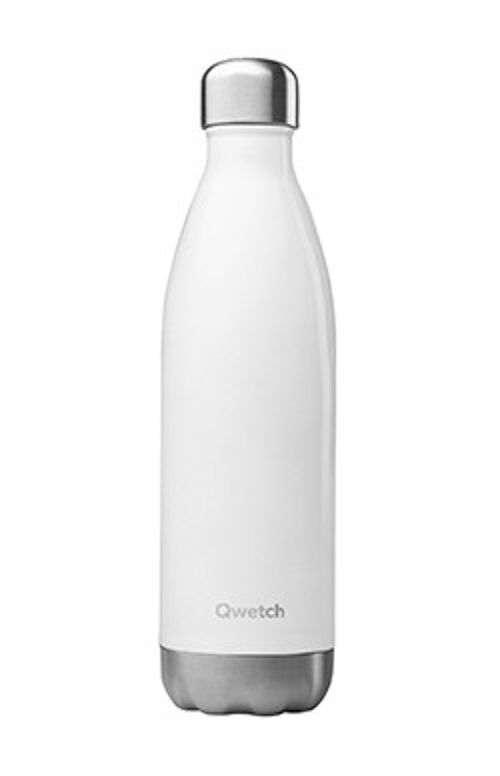 Thermoflasche 750 ml, Originals weiss