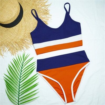 Vintage - Blue Orange - L