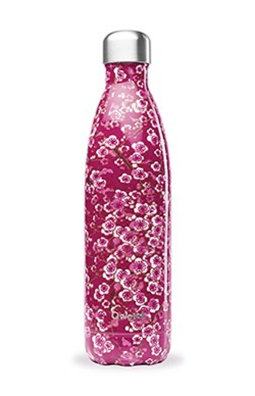 Thermoflasche 750 ml, Flowers pink