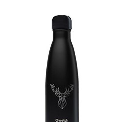Bottiglia termica 500 ml, tatuaggio cervo